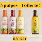 4-Pack Mix - Aloe Vera Gel - Berry - Pêche - Mango