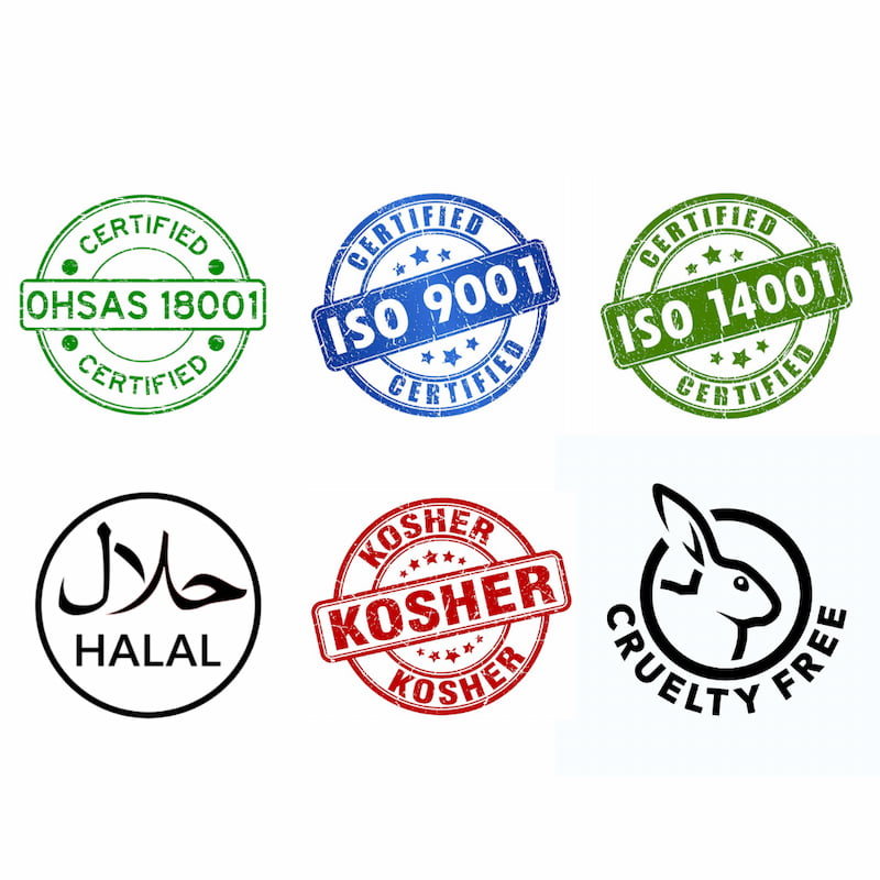 forever living iso 9001 iso 14001 ohsas 18001 kosher halal cruelty free